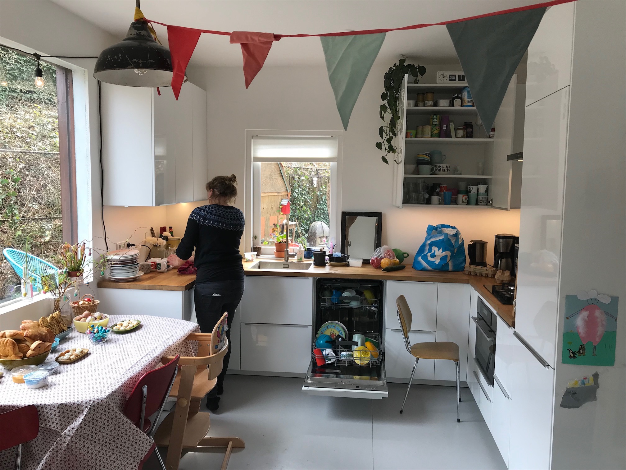 Interieur van het huis